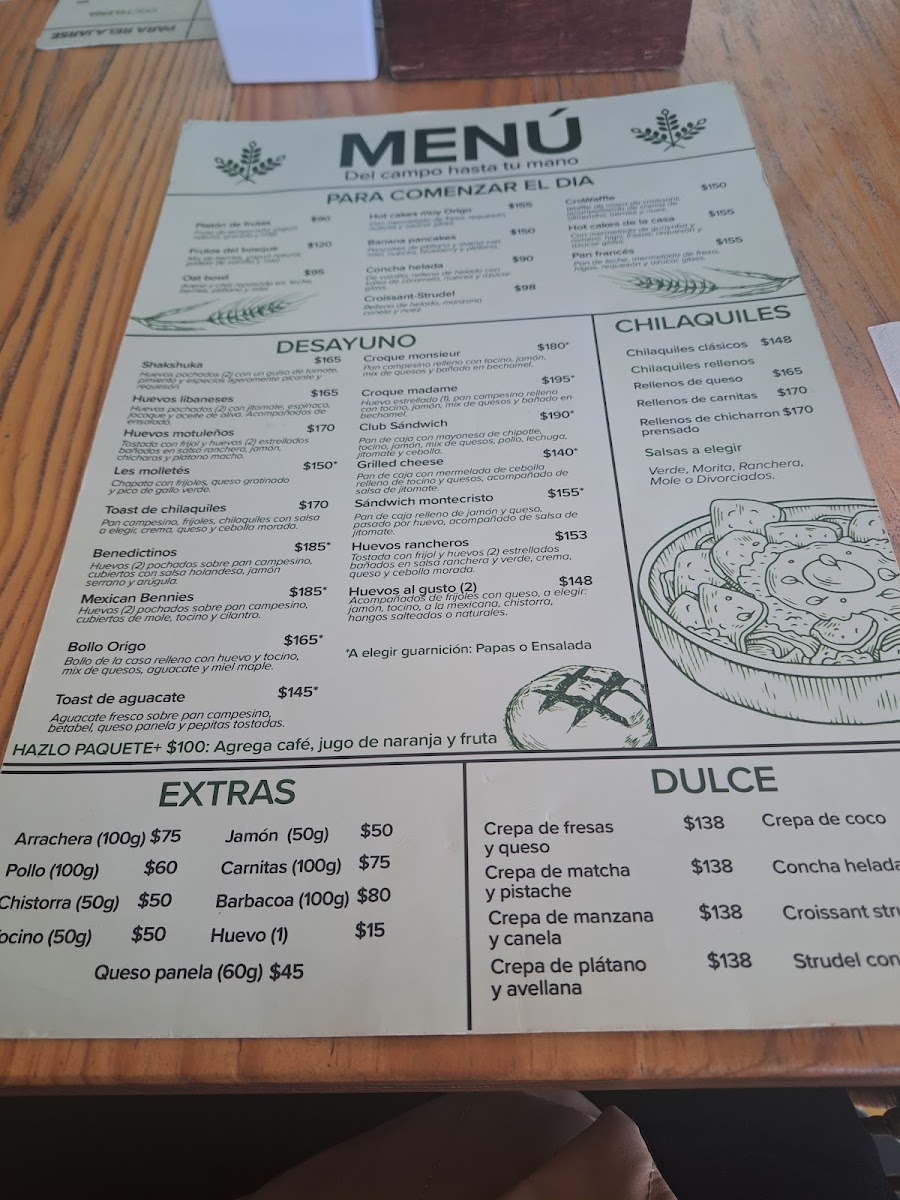 Origo Panadería de Pan. Menu - Image 6